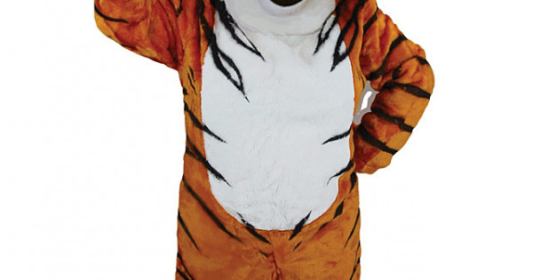 Siberian Tiger Mascot Costume 43071