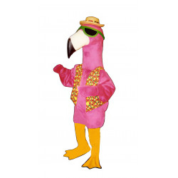 Fun Flamingo Mascot Costume 416-KK