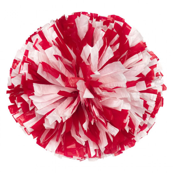 VSH-M2 - Two Color Mixed Wet Look Cheerleading Poms